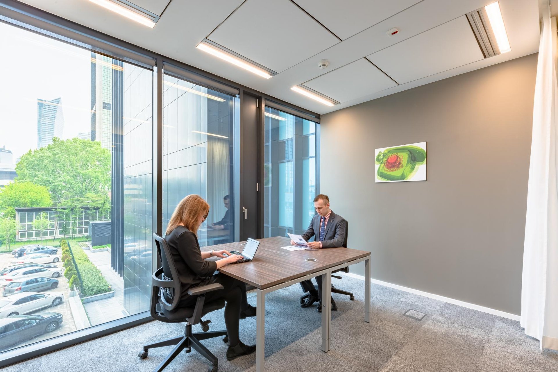 Office for 2 pers. in Regus Park Avenue