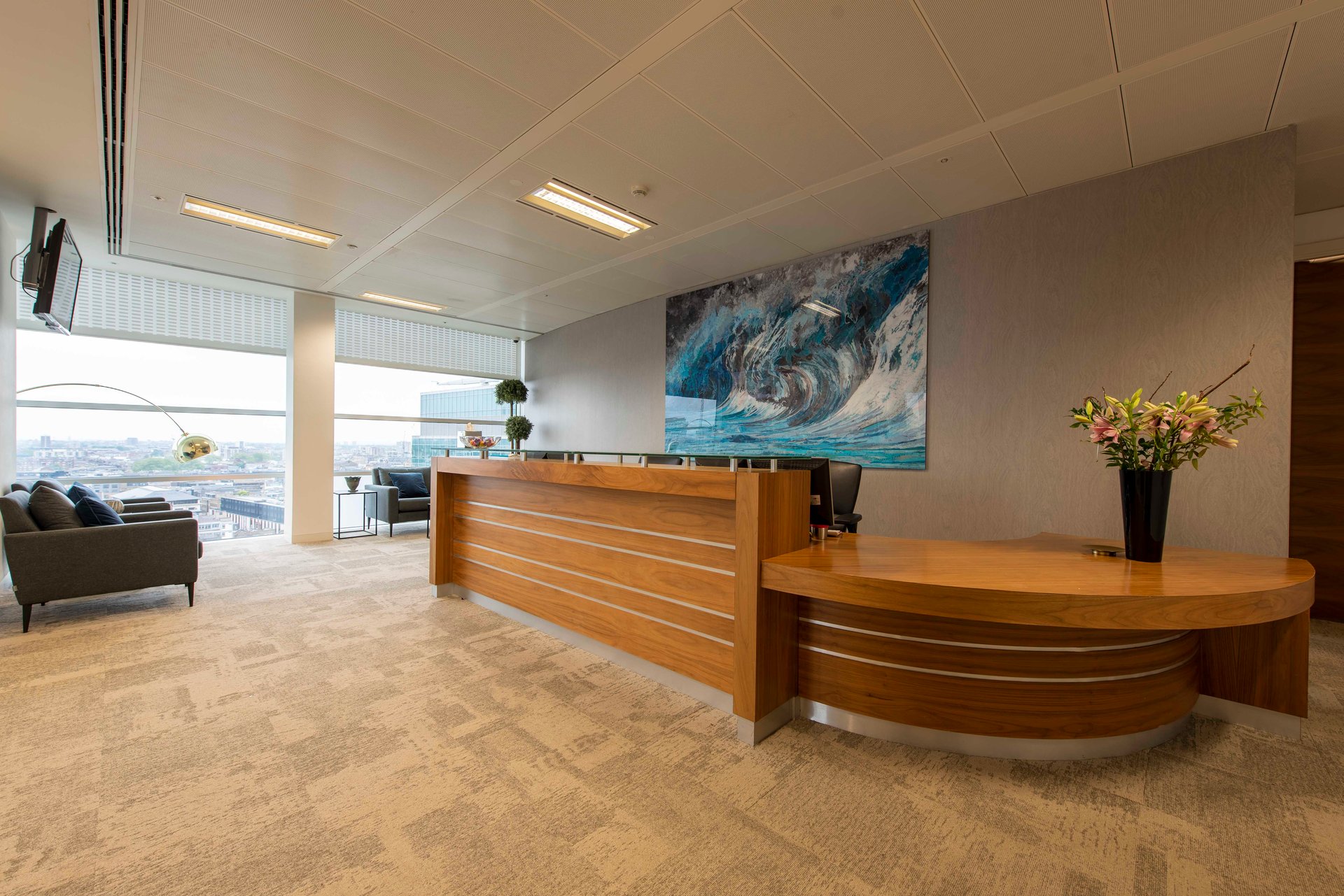 Interior of Bourne Offices - 30 Crown Place