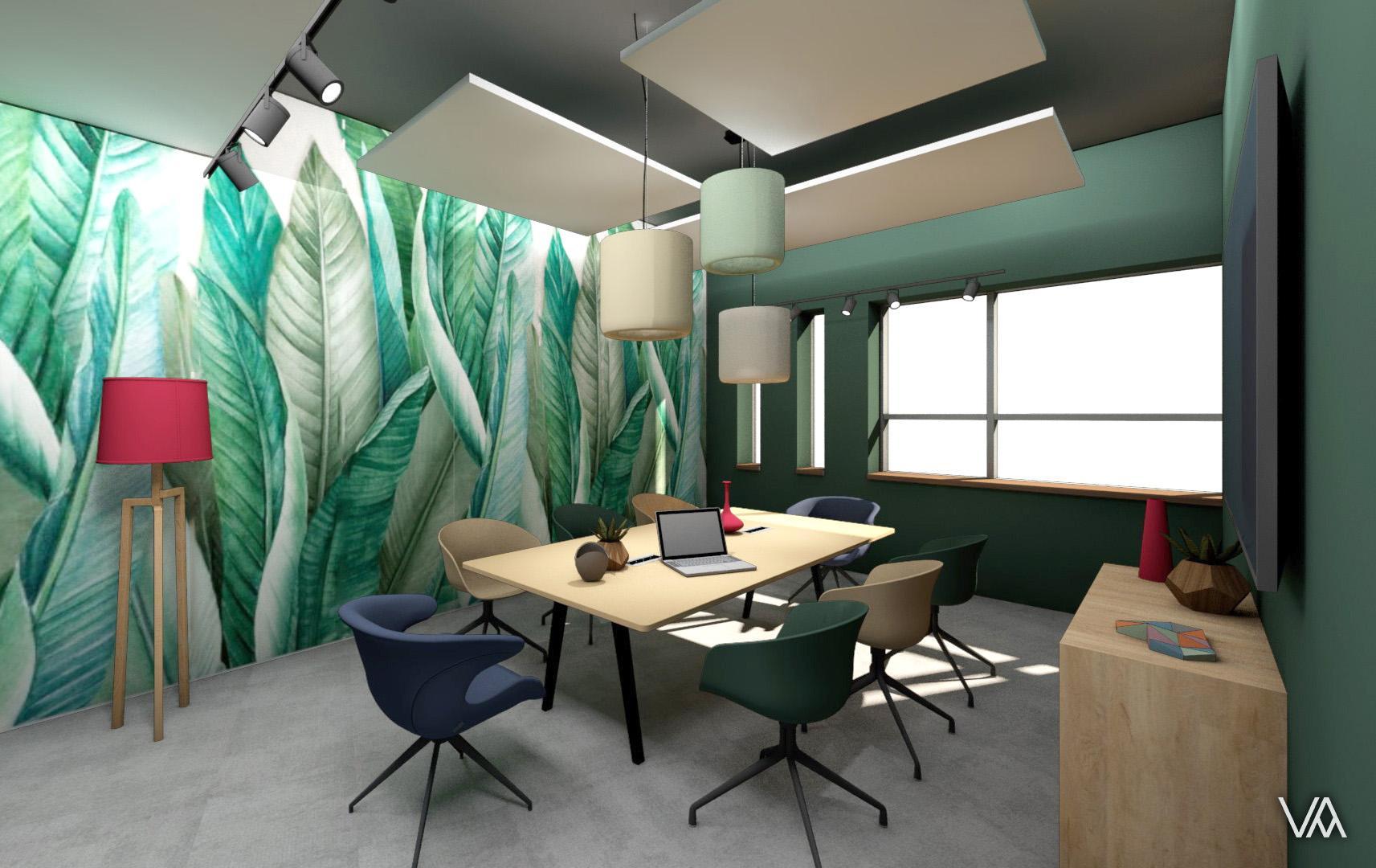 Office for 2 pers. in myhive Átrium Park Flex